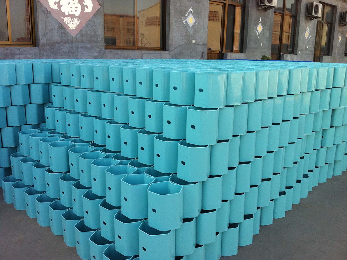 雙波護欄板防阻塊